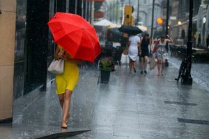 Orai dar vis primins vasarą: šils iki 25 laipsnių, tačiau kai kur šalį nuskalaus lietus