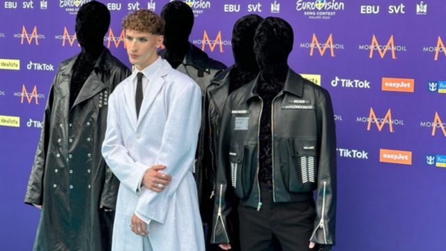 „Eurovizijos“ kilimu žengęs S. Belt apie drabužius ir įspūdžius: „Atrodo, kad esu filme“