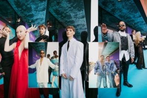 Pasižvalgykite: demonstruodami skirtingus įvaizdžius turkio spalvos kilimu žengė 36 šalių atstovai 