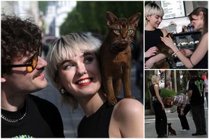 Abisino Zorro pasirodymas Laisvės alėjoje abejingų nepalieka: kai kuriuos ištinka šokas