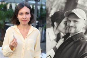 Pirmagimio besilaukianti Fausta Marija Leščiauskaitė parodė mylimąjį 