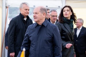 O. Scholzas: nėra problemos rasti vokiečių karių, kurie atvyktų į Lietuvoje dislokuojamą brigadą