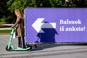 Antradienį prasideda išankstinis balsavimas prezidento rinkimuose ir referendume