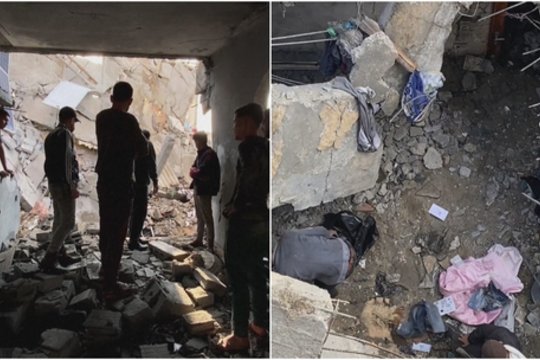 Izraelio rankose – Rafos sienos perėjų kontrolė: po smūgių palestiniečiai ieško aukų kūnų griuvėsiuose