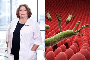 Dažno organizme gyvena vėžį galinti sukelti bakterija: gydytoja įvardijo pavojaus ženklą