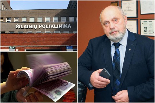  Kauno apygardos teismas korupcijos byloje pripažino kaltais buvusį Šilainių poliklinikos direktorių V. Obelienių (nuotr.) ir jo sūnų.