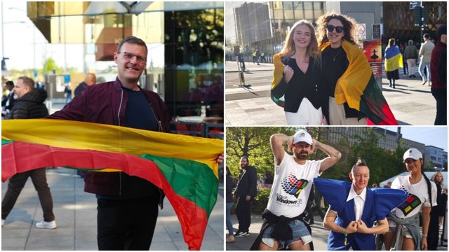 Į Malvę atvykę „Eurovizijos“ gerbėjai dalijasi įspūdžiais: simpatijas jaučia ne tik Lietuvai