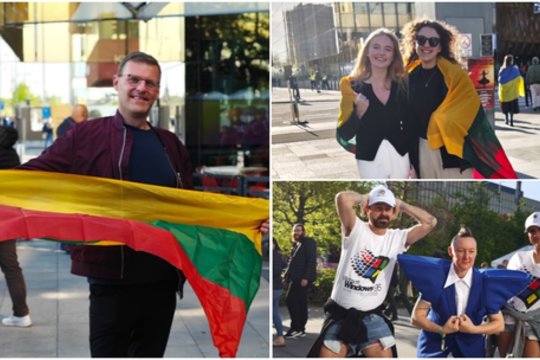 Į Malvę atvykę „Eurovizijos“ gerbėjai dalijasi įspūdžiais: simpatijas jaučia ne tik Lietuvai