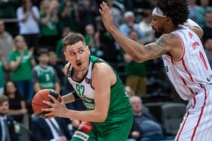 Utenos puolimą sukaustęs „Žalgiris“ pergale baigė LKL reguliarųjį sezoną