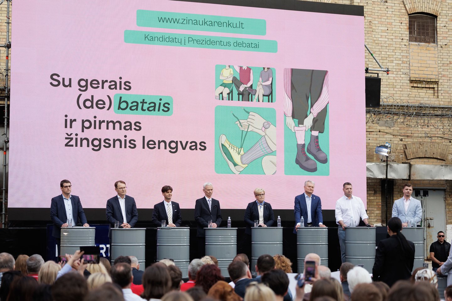 Likus kelioms dienoms iki prezidento rinkimų ūgtelėjo I. Šimonytės