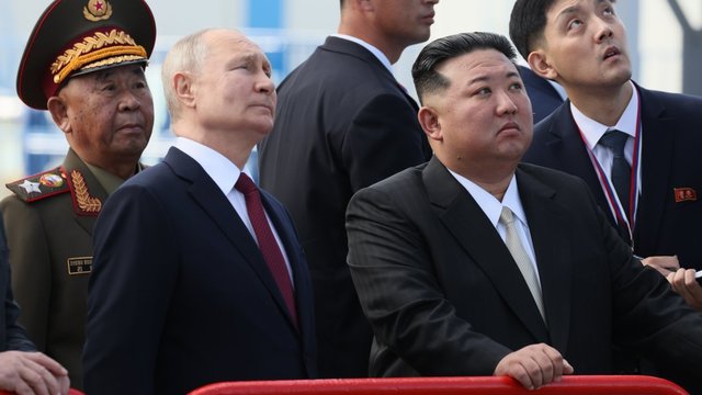 Kim Jong Unas pasveikino Rusiją su Pergalės diena: užsiminė apie tęsiamą teisingą kovą