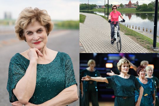 Sunku patikėti, kad šiai žaviai damai – jau 80 metų.