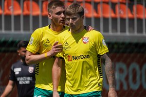 Albanus įveikę Lietuvos futbolininkai išvengė juodžiausio scenarijaus