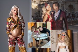 Verslininkės Sandros Skorupskaitės šeimoje džiugi šventė: gimė ketvirtoji atžala