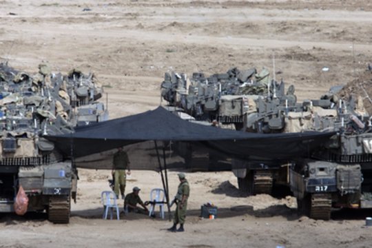  Izraelio kariuomenė praneša apie mūšius Rafacho rytuose.