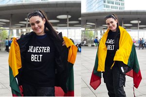 Silvester Belt užnugaris: po pirmojo pusfinalio užmigti negalėjusi sesė Benita šį vakarą palaikys brolį gyvai