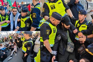 Drumsčiama ramybė ne tik užkulisiuose: „Eurovizijos“ finalo vakarą – protestai prieš Izraelio pasirodymą