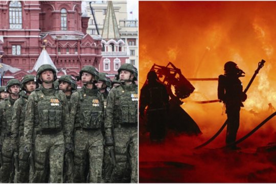 Atakos Ukrainoje tęsiasi: Rusija paskelbė užėmusi penkis kaimus Charkivo srityje