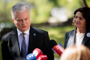 Balsuoti atvykęs G. Nausėda – apie galimus pokyčius Vyriausybėje: „Manau, kad tai reikalinga padaryti“