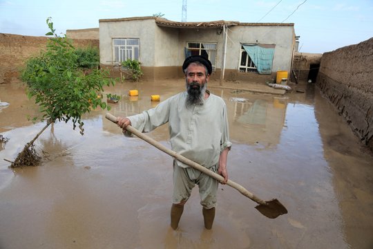  Potvyniai Afganistane.