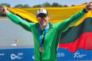 Baidarininkas I. Navakauskas iškovojo auksą pasaulio taurės varžybose