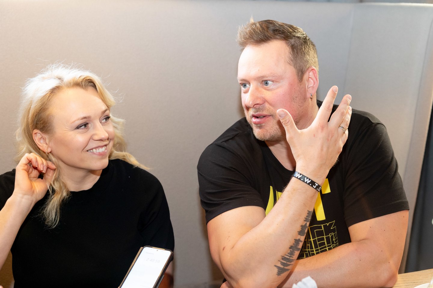 Igno Vėgėlės rinkimų štabas.<br>T.Bauro nuotr.