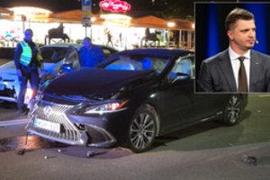 Giedrimas Jeglinskas pateko į avariją