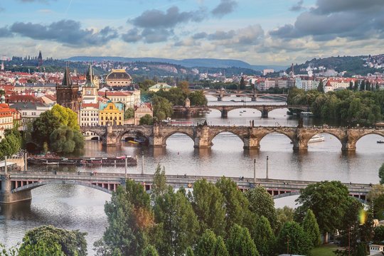  Čekijos sostinė Praha.