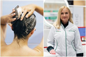 Kiek kartų per savaitę plauti galvą geriausia? Specialistės atsakymas gali nustebinti