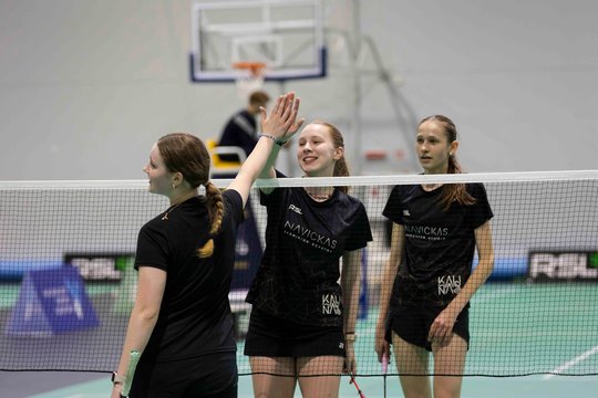  Druskininkuose paaiškėjo jaunieji Lietuvos badmintono čempionai