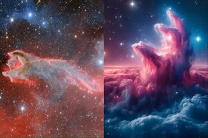 Nufotografavo „Dievo ranką“