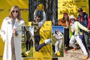 Montebolo aikštyno atidaryme – žinomi žmonės: sužibėjo Nerijaus Juškos šeima