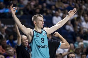 V. Kariniauskas po pirmųjų ketvirtfinalio rungtynių: „Ačiū Dievui, kad jos pavyko pergalingai“