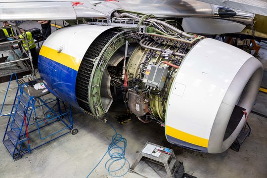 Atidarytas antrasis „Ryanair“ lėktuvų remonto ir priežiūros pastatas,<br>Ž.Gedvilos / ELTA nuotr.