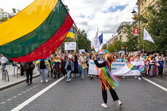 Nacionalinio susivienijimo atstovai ragina sostinės savivaldybę neskirti finansavimo LGBT bendruomenės eitynėms