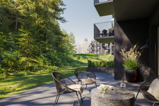 Modernūs namai ir jauki miško bičiulystė – „Jorai“ atspindi, kaip keičiasi gyvenimo mieste kokybė.