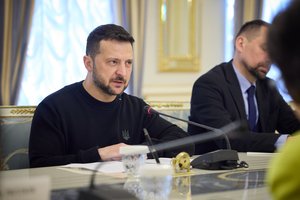 V. Zelenskis atšaukė visas suplanuotas keliones į užsienį