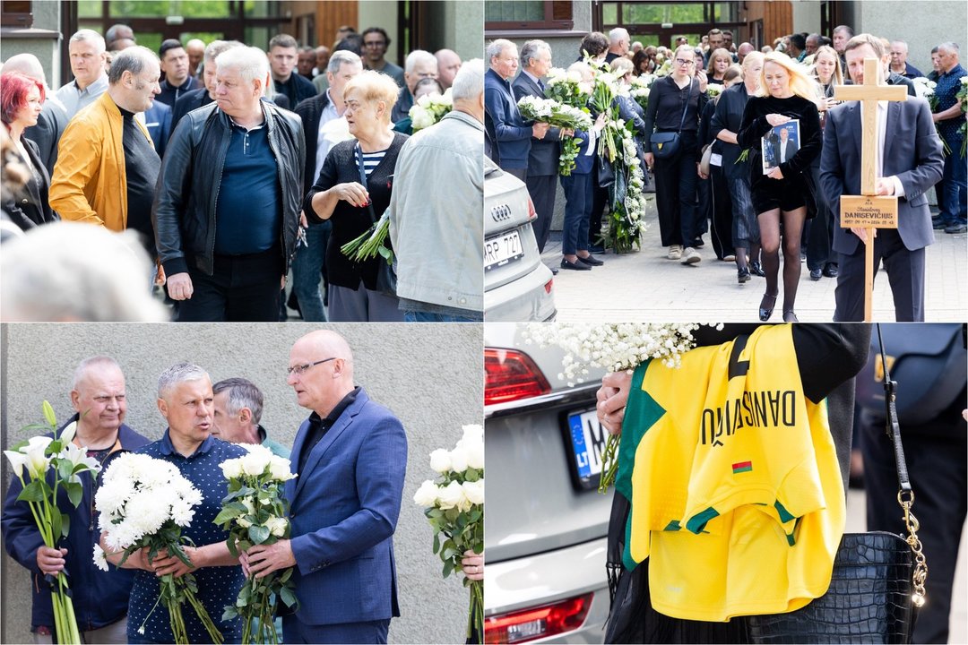  Sudie, legenda: Vilniuje atsisveikinta su S. Danisevičiumi<br>T. Bauro nuotr.