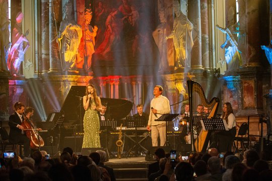 Žydiškos muzikos ir kultūros festivalio „Shalom Culture & Music  Festival“ atidarymo koncertas Šv. Kotrynos bažnyčioje, Vilniuje.