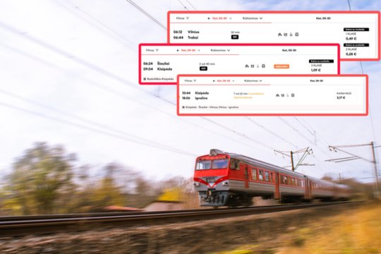 „Lietuvos geležinkeliai“ gegužės 30 d. skelbia traukiniautojų diena, todėl vietinių maršrutų bilietams bus taikoma net 90 proc. nuolaida.