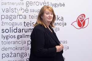 V. Blinkevičiūtė toliau kritikuoja VSD pranešėjo komisiją: tai konservatorių siekis pakenkti G. Nausėdai