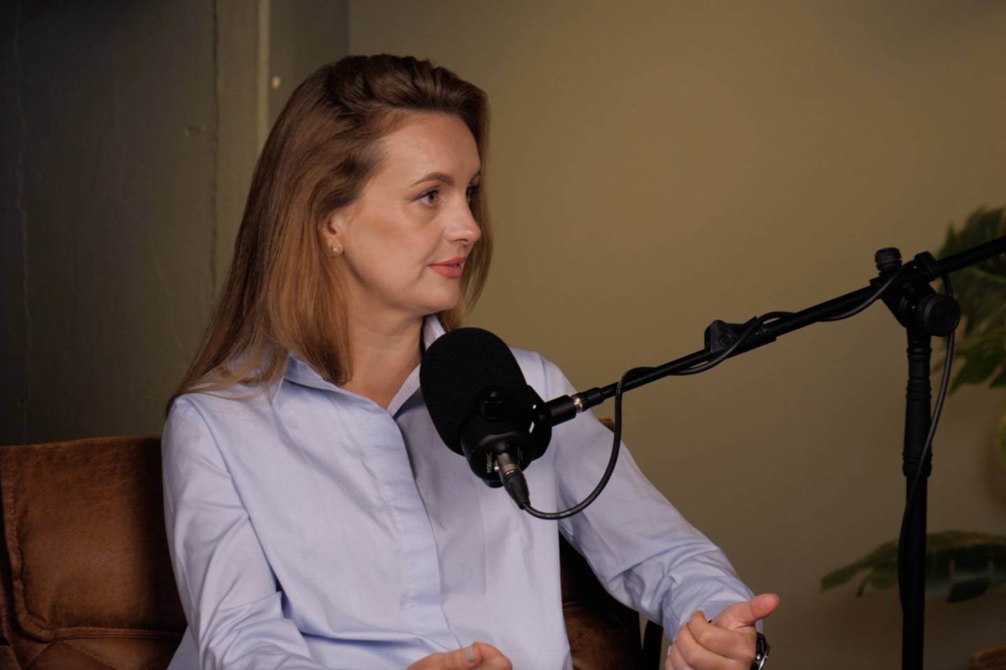 Eglė Karmazienė.<br>Laidos stop kadras.