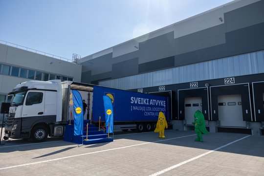 Šalia Vilniaus atidarytas antrasis „Lidl Lietuva“ logistikos centras Lietuvoje.