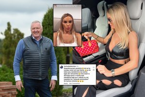 „Blondė su geliku“ K. Meseguer sulaukė T. Barščio kandžių replikų: reikalauja jo atsiprašyti, tačiau verslininkas turi savo nuomonę