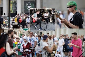 Sostinę drebina Gatvės muzikos diena: karštą dieną vilniečiai šoka ir pramogauja