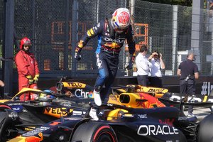 „Formulės 1“ Imolos kvalifikacijoje – rekordinė M. Verstappeno „Pole“ pozicija