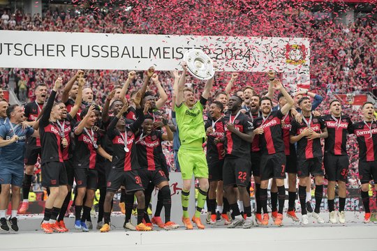 „Bayer“ Vokietijos čempionate triumfavo be pralaimėjimų