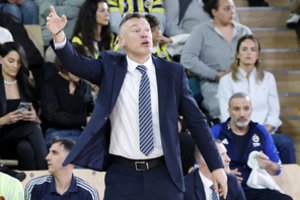 Š. Jasikevičiaus auklėtiniai įspūdingu laimėjimu žengė į Turkijos čempionato pusfinalį