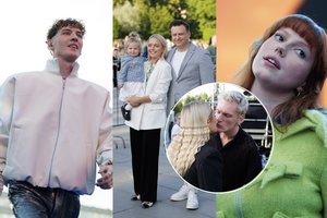 Koncerte „Laisvės vaikams“ – žinomi žmonės: ba. savo mylimąją Jessicą Shy apdovanojo bučiniu