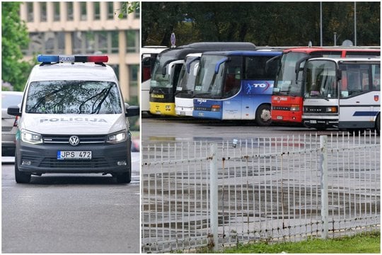  Policija, Vilniaus autobusų stotis.